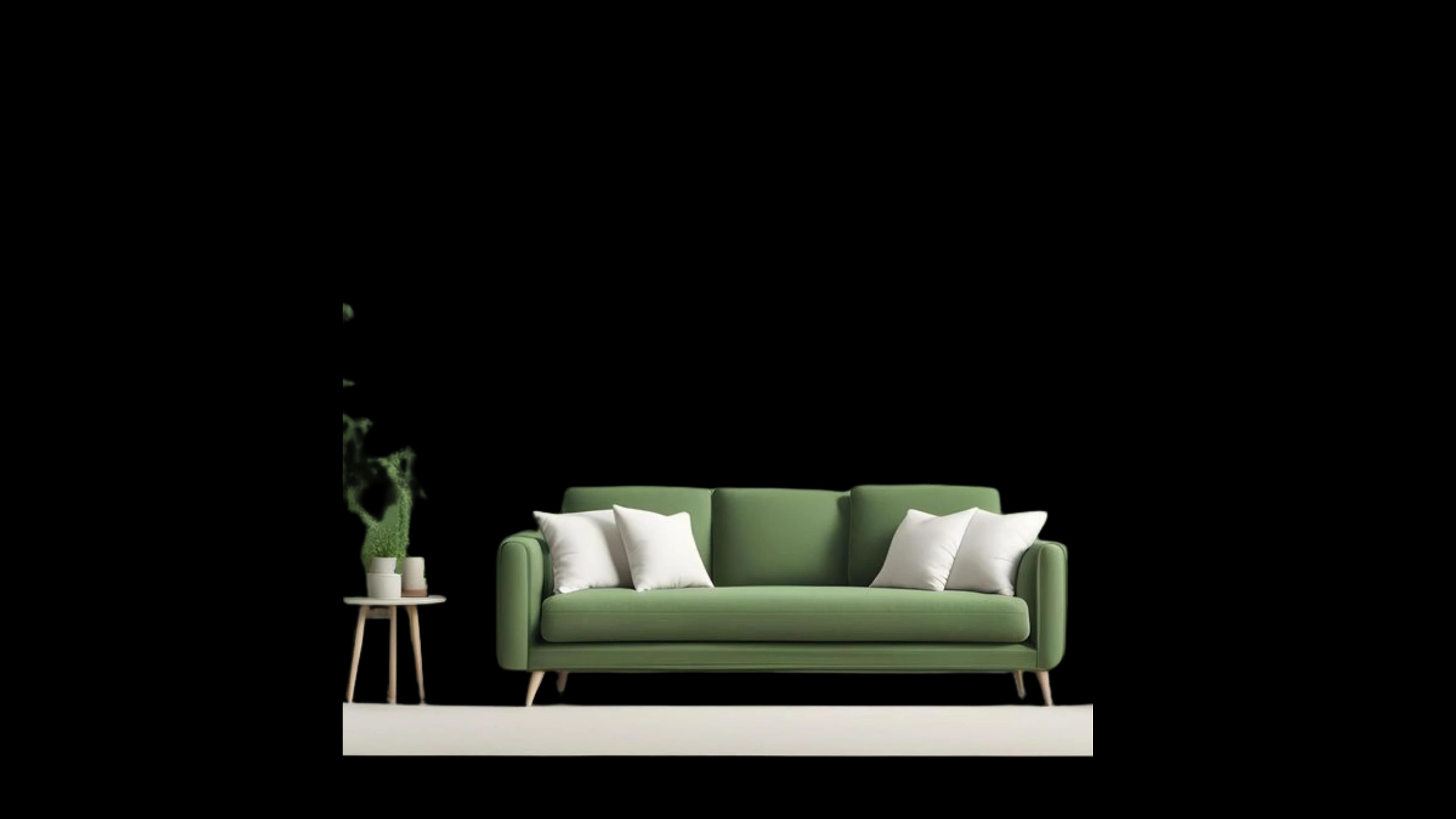 Ghế sofa nội thất sang trọng trong căn hộ dịch vụ EzHouse