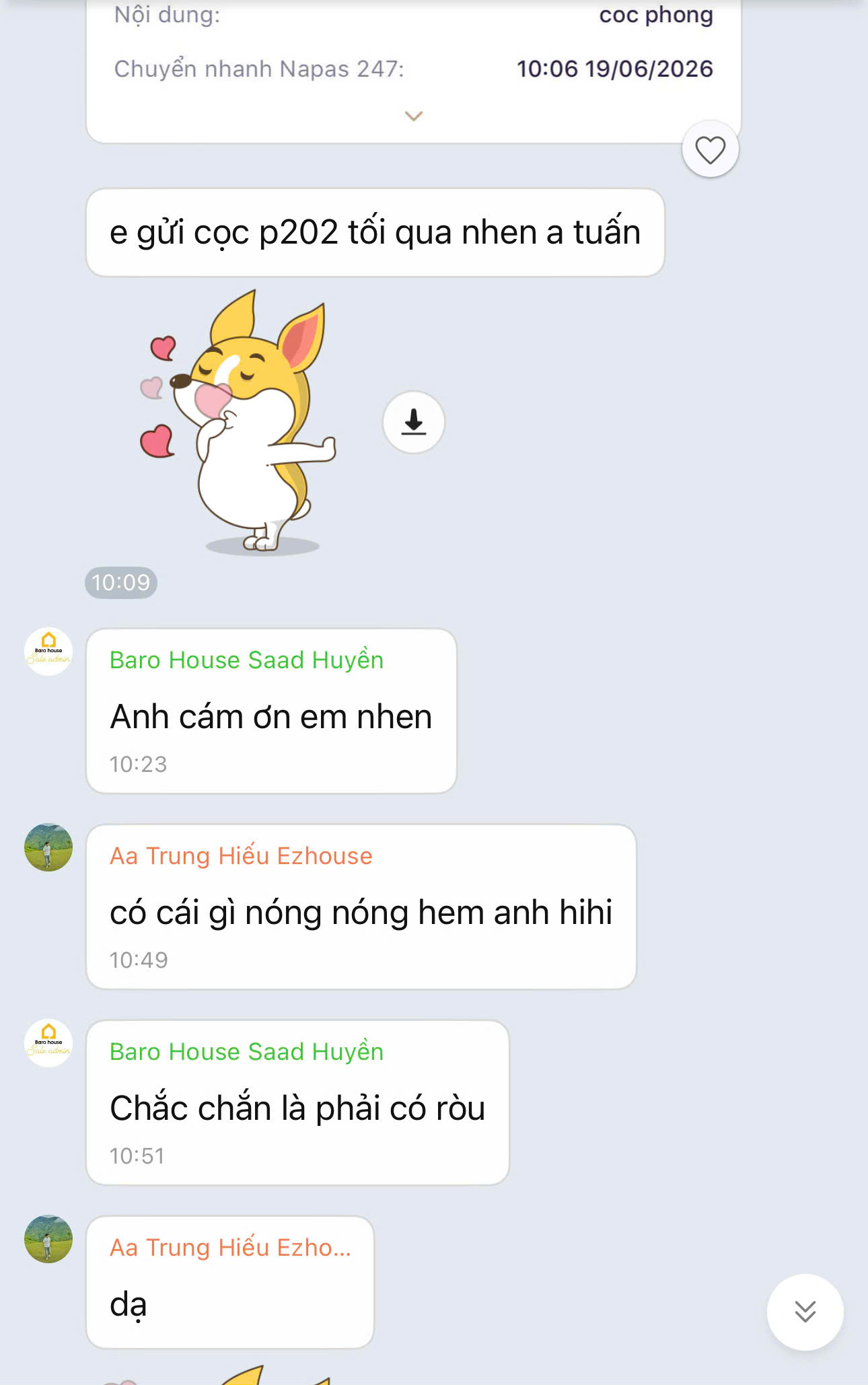 Feedback from Chị Huyền
