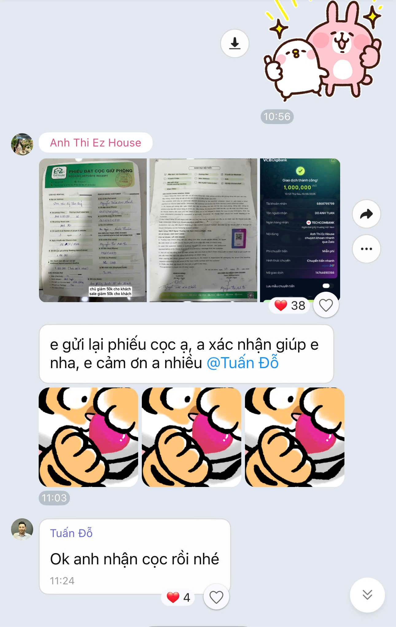Feedback from Tuấn Đỗ